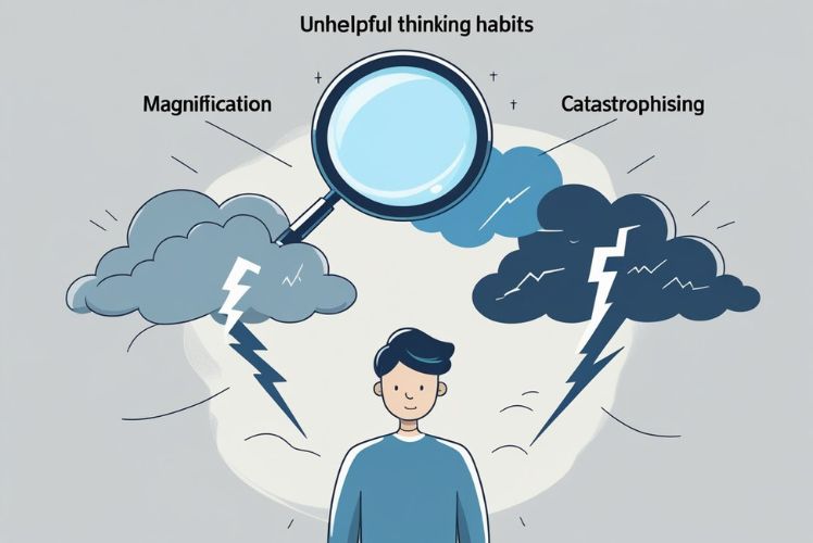 Unhelpful Thinking Habits: Understanding Magnification, Catastrophising, and Minimisation